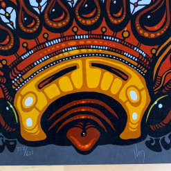 Widespread Panic - 2010 Jeff Wood Poster Red Rocks Morrison, CO Colorado