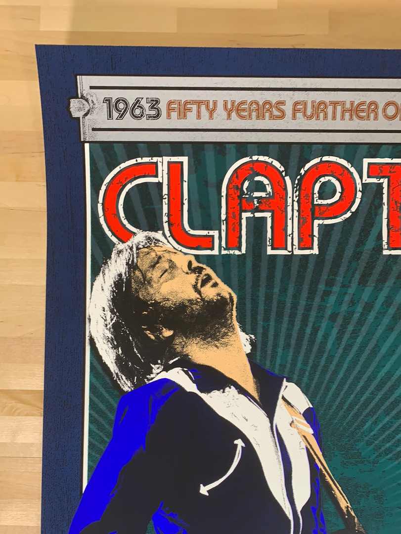 Eric Clapton - 2013 Ron Donovan Firehouse Poster European Tour Gig Posters 5 Eric Clapton - 2013 Ron Donovan Firehouse Poster European Tour Gig Posters