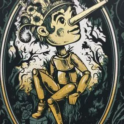 Pinocchio - 2019 Delicious Design League Poster Chicago, IL The House Theatre Of