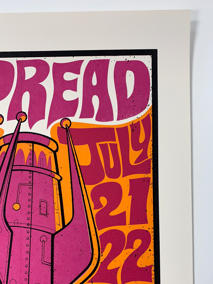 Widespread Panic - 2008 Methane Poster Myrtle Beach, SC AP 6 Widespread Panic - 2008 Methane Poster Myrtle Beach, SC AP