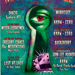 The Artworks MHP 81 Danzig - 1999 Poster Maritime Hall San Fran 1st Gig Posters