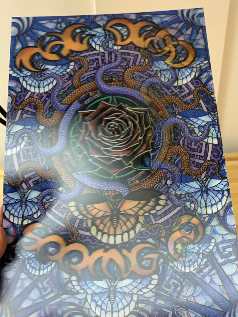 Gig Posters The (Grateful) Dead - 2009 Michael Everett Lenticular Poster Spring Tour 10 Gig Posters The (Grateful) Dead - 2009 Michael Everett Lenticular Poster Spring Tour