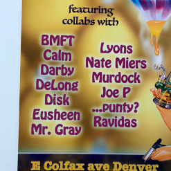 Sold Out Posters Bluegrass Glass - 2018 Poster Denver, CO Diamonds