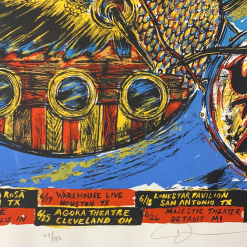 The Black Keys - 2007 Dan Grzeca Poster June Tour S/N