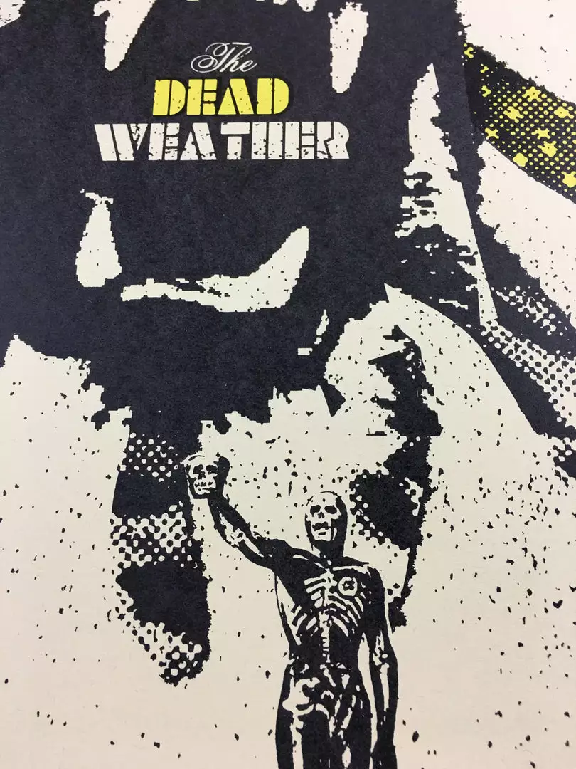 Gig Posters The Dead Weather - 2009 Methane Studios Poster New Orleans House Of Blues 4 Gig Posters The Dead Weather - 2009 Methane Studios Poster New Orleans House Of Blues