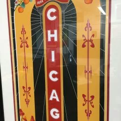 The Allman Brothers Band - 2002 Daniel Bretz Poster Chicago FRAMED 14 The Allman Brothers Band - 2002 Daniel Bretz Poster Chicago FRAMED
