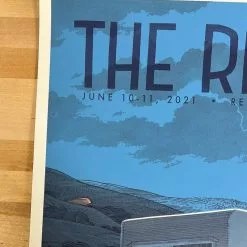 The Revivalists - 2021 Justin Santora Poster Red Rocks Morrison, CO