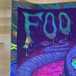 Foil Posters Foo Fighters - 2020 Jim Mazza Poster Los Angeles, CA FOIL