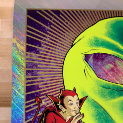 Foil Posters Foo Fighters - 2020 Brian Ewing Poster Cleveland, OH Rapture Foil