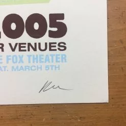 Moe. - 2005 Methane Studios Poster Atlanta, GA Volution