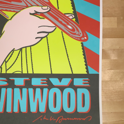 Eric Clapton - 2011 John Van Hamersveld Poster Japan Tour Steve Winwood Gig Posters