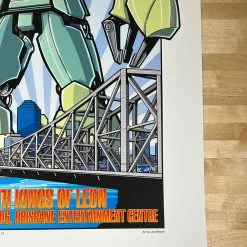 Pearl Jam - 2006 Joe Whyte Poster Brisbane, AUS Kings Of Leon