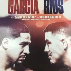 Sold Out Posters Boxing - 2018 Poster Garcia Vs Rios Benavidez Vs Gavril II