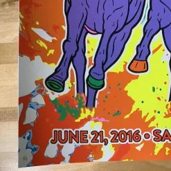 Gregg Gordon Dead & Company - 2016 Gigart Poster Saratoga, NY Summer Tour AP