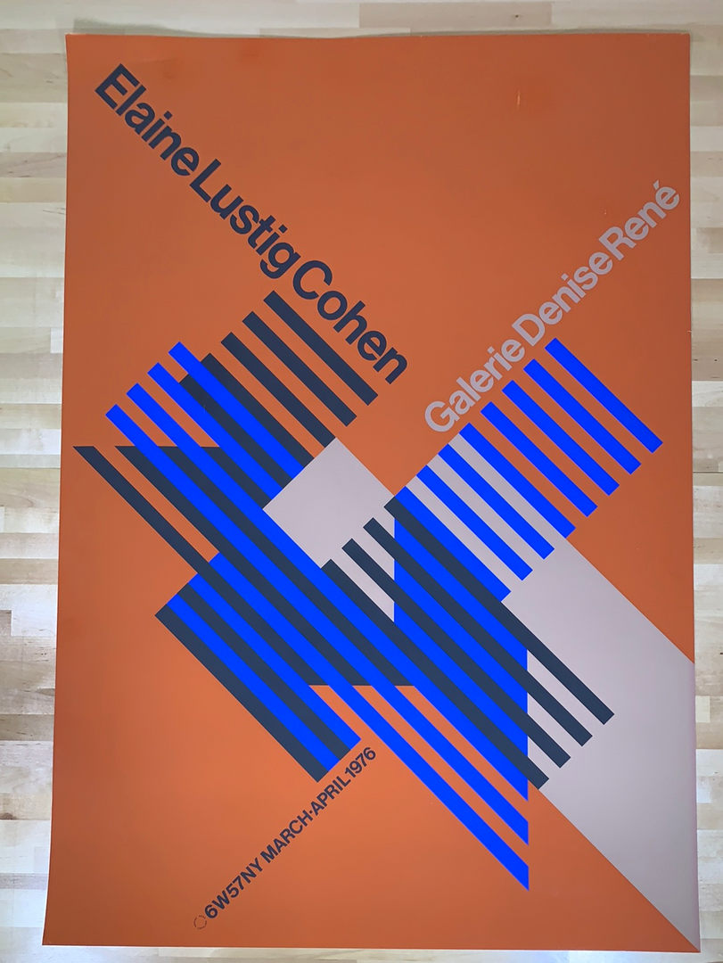 Elaine Lustig Cohen - 1976 Denise Rene Art Print Poster Original Vintage Art Prints 4 Elaine Lustig Cohen - 1976 Denise Rene Art Print Poster Original Vintage Art Prints