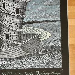 Gig Posters Van Morrison - 2010 Emek Poster Santa Barbara, CA