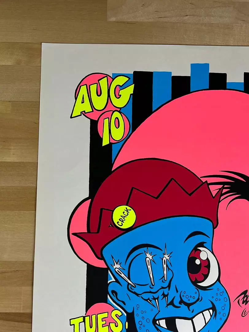 Gig Posters Tsunami Sebadoh - 1993 Pablo Poster Los Angeles, CA Whisky A Go-Go 5 Gig Posters Tsunami Sebadoh - 1993 Pablo Poster Los Angeles, CA Whisky A Go-Go