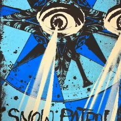 Gig Posters Snow Patrol - 2007 Todd Slater Poster Austin, TX Stubb's