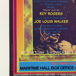 Gig Posters MHP 20 George Clinton - 1996 Kevin Haapala Poster Maritime Hall San Fran 1st