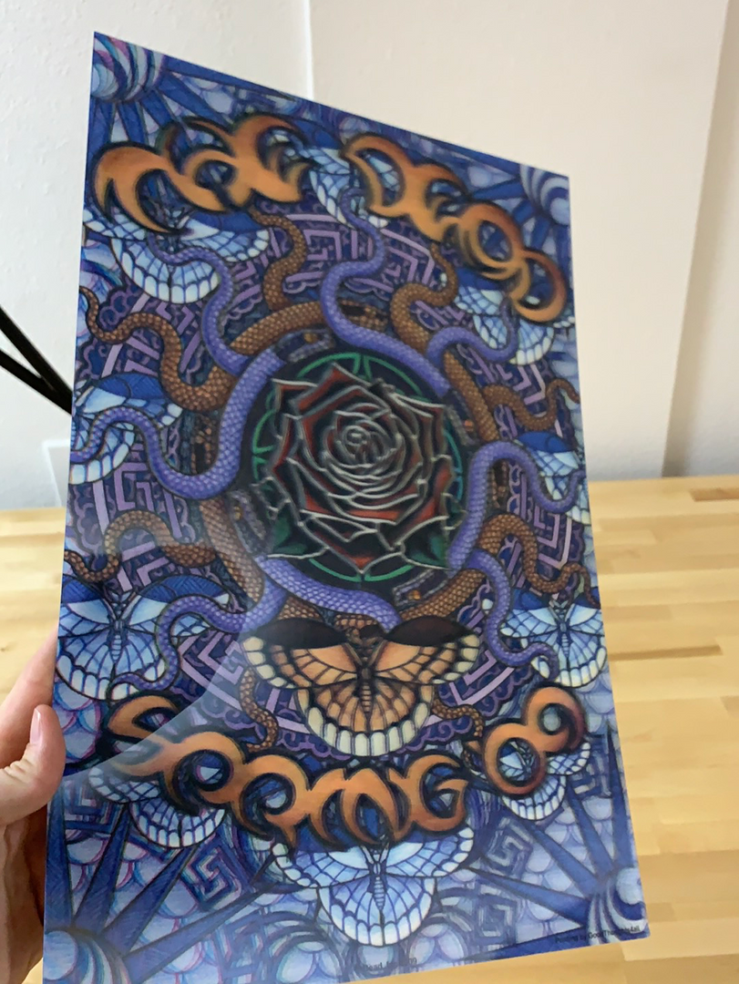 Gig Posters The (Grateful) Dead - 2009 Michael Everett Lenticular Poster Spring Tour 9 Gig Posters The (Grateful) Dead - 2009 Michael Everett Lenticular Poster Spring Tour