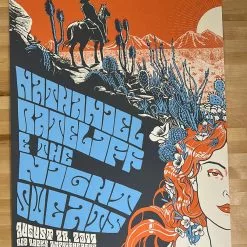 Sold Out Posters Nathaniel Rateliff & The Night Sweats - 2017 Poster Red Rocks Morrison, CO N1