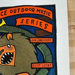 Art Prints The Alliance Outdoor Music Series - 2021 Jay Ryan Poster Chicago, IL
