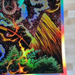 311 - 1996 Miles Tsang Poster Red Rocks Morrison, CO FOIL