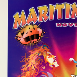 Greg Coiner MHP 53 Men At Work - 1998 Poster Maritime Hall San Fran 1st