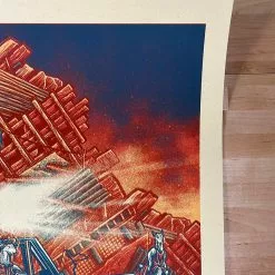 Billy Strings - 2020 Luke Martin Poster Red Rocks Morrison, CO AP Colorado