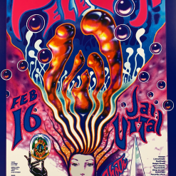 Jim Phillips FD/ID 8 Pele Juju - 1996 Poster Maritime Hall San Fran 1st