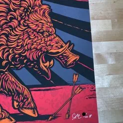 The Black Keys - 2019 Todd Slater Poster Houston, TX Toyota Center