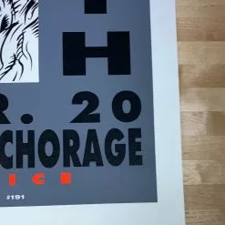 TAZ Gig Posters Megadeth - 1998 T.A.Z. Poster Anchorage, AK Eagen 1st Ed 12 TAZ Gig Posters Megadeth - 1998 T.A.Z. Poster Anchorage, AK Eagen 1st Ed