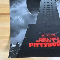 Sold Out Posters Gig Posters Rolling Stones - 2021 Poster Pittsburgh, PA No Filter Tour 13 Sold Out Posters Gig Posters Rolling Stones - 2021 Poster Pittsburgh, PA No Filter Tour