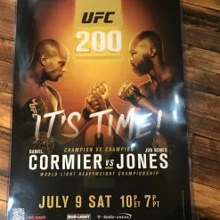 Sold Out Posters UFC 200 Poster Daniel Cormier Vs. Jon Bones Jones
