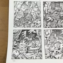 Sentient Factory Line Art - 2016 David Welker Poster, New York, Art Art Prints