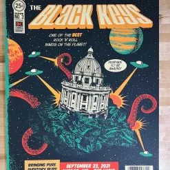 The Black Keys - 2021 Status Serigraph Poster Oxford, MS