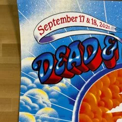 Dead & Company - 2021 James Flames Poster Chicago, IL Wrigley Field 11 Dead & Company - 2021 James Flames Poster Chicago, IL Wrigley Field