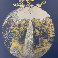 Colorado Yonder Mountain String Band - 2010 Brian Langeliers Poster Telluride, CO