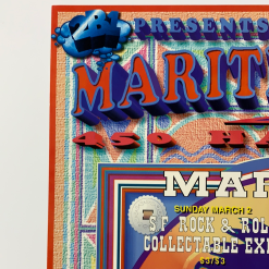 Sold Out Posters MHP 28 Willie Nelson - 1997 Poster Maritime Hall San Fran 1st Gig Posters