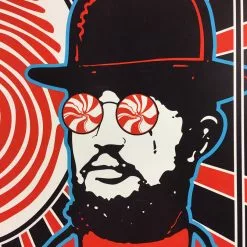 The White Stripes The Von Bondies - 2001 Dennis Loren Poster Toulouse Le LR Gig Posters