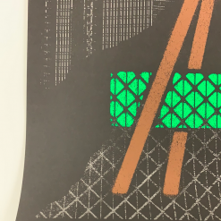 The Raconteurs - 2019 Matthew Jacobson Poster Detroit, MI 7/12 Masonic