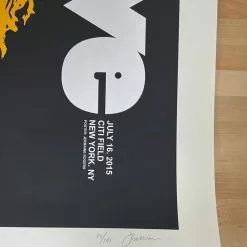 Gig Posters Foo Fighters - 2015 Jermaine Rogers Poster New York, NY Citi Field