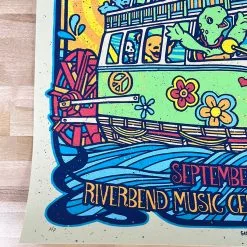 Gregg Gordon Gig Posters Dead & Company - 2021 Gigart Poster Cincinnati, OH Riverbend