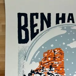 Ben Harper - 2021 Furturtle Show Prints Poster Red Rocks Morrison, CO