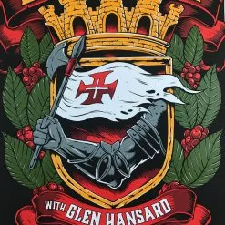 Gig Posters Eddie Vedder - 2014 Brandon Heart Poster Sao Paulo, Brazil Citibank Hall S/N