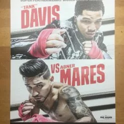Sold Out Posters Boxing - 2019 Poster Davis Vs Mares