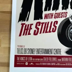 Kings Of Leon - 2009 Ken Taylor Poster Sydney, AUS