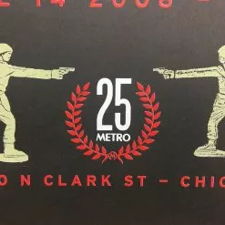 Sold Out Posters Swervedriver - 2008 Poster Chicago, IL Metro Chicago 10 Sold Out Posters Swervedriver - 2008 Poster Chicago, IL Metro Chicago