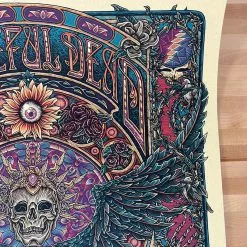 Grateful Dead - 2022 Luke Martin Poster St. Stephen Variant X/275 Gig Posters