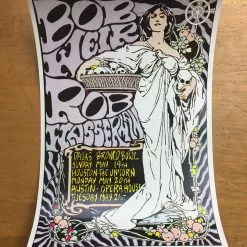 Bob Weir - 1991 Frank Kozik Poster Multiple Venues